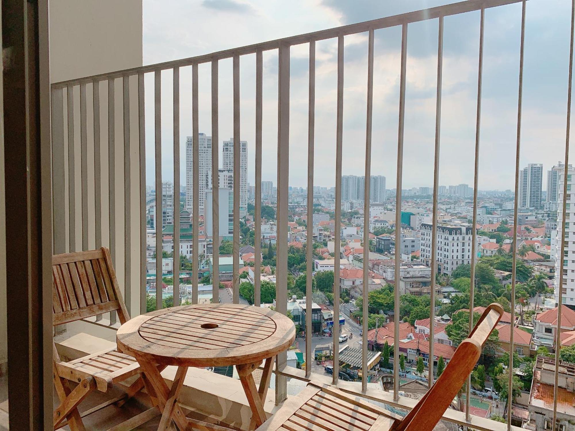 Masteri Thao Dien Comfy Apartment #Nice Balcony #Opening View Ciudad Ho Chi Minh  Exterior foto